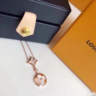 Louis Vuitton Blossom Flower Pendant Necklace