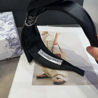 Dior Oblique Signature Satin Headband