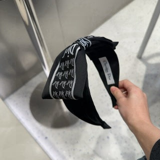Dior Oblique Signature Satin Headband