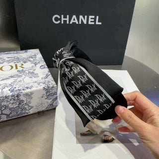 Dior Oblique Signature Satin Headband