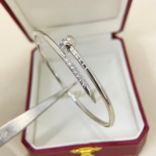 Cartier Clou Rouge Accent Open Bracelet