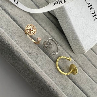 Dior Celestial Medallion Open Ring
