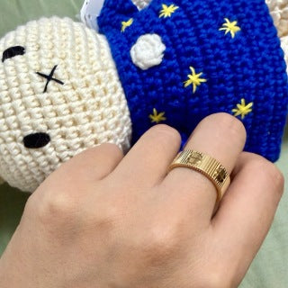 Cartier Love Continuum Textured Ring