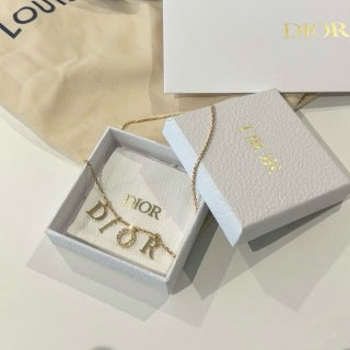 Dior Étoile Letter Choker Necklace