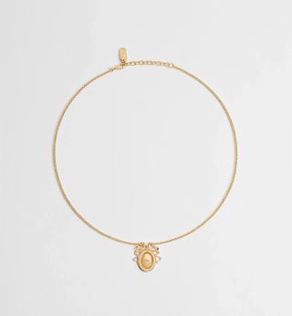 Dior Médaillon Signature Chain Choker Necklace