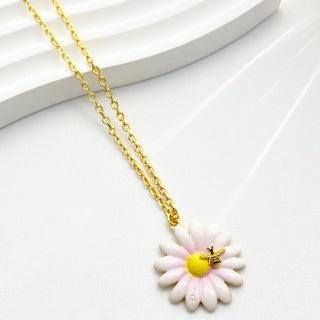 Dior Jardin Daisy Pendant Necklace
