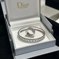 Dior Éclat Lattice Silver Bangle