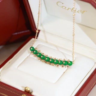 Cartier Émeraude Harmonie Gemstone Necklace