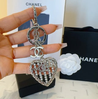 Chanel Timeless Heart Bag Charm