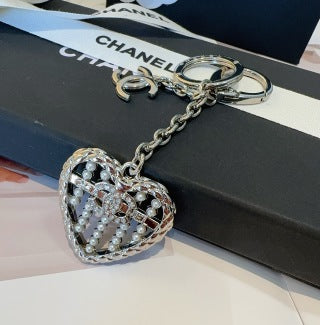 Chanel Timeless Heart Bag Charm