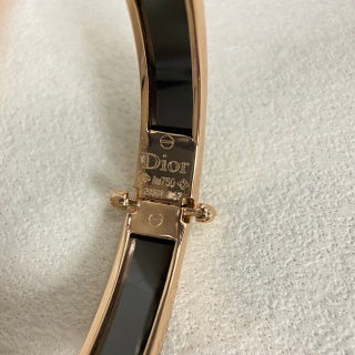 Dior Éclat Trellis Crystal Bangle