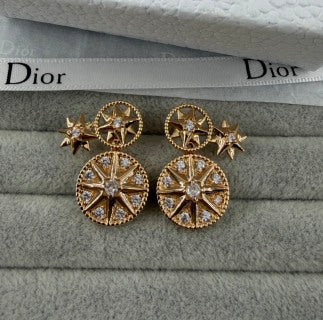 Dior Astral Constellation Star Earrings
