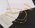 Dior Cascade Lumière Layered Necklace