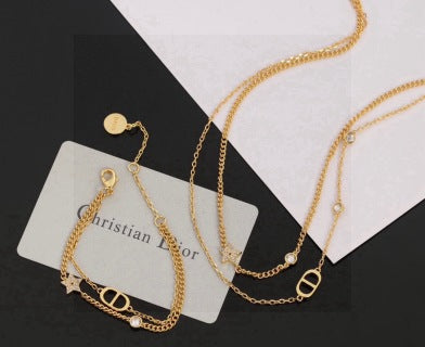 Dior Astre Signature Chain Bracelet
