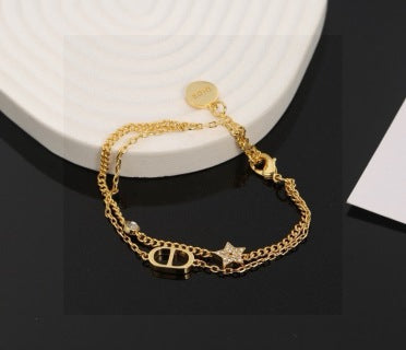 Dior Astre Signature Chain Bracelet