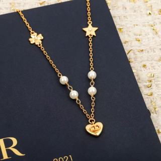 Dior Stella Perla Charm Necklace