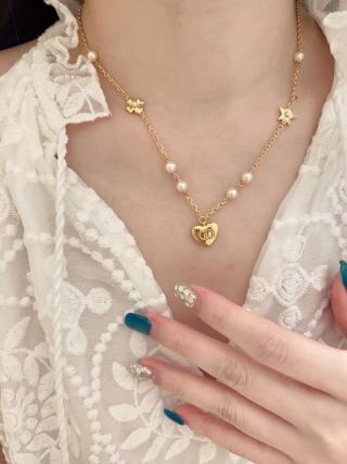 Dior Stella Perla Charm Necklace