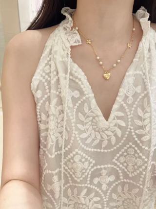 Dior Stella Perla Charm Necklace