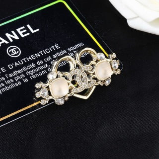 CHANEL Pearl Bloom CC Garden Brooch