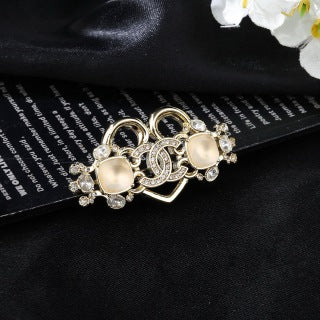 CHANEL Pearl Bloom CC Garden Brooch