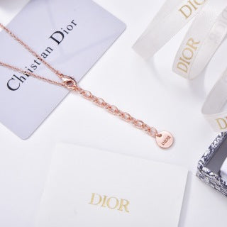 Dior Rosée Jardin Floral Charm Necklace