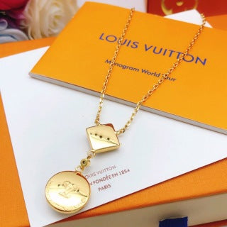 Louis Vuitton Blossom Duo Pendant Necklace