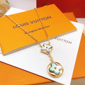 Louis Vuitton Blossom Duo Pendant Necklace