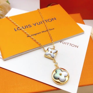 Louis Vuitton Blossom Duo Pendant Necklace