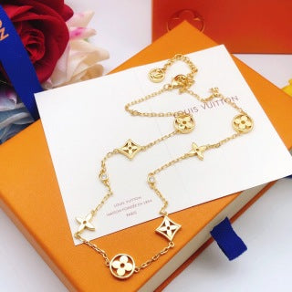 Louis Vuitton Celestial Monogram Charm Chain Necklace