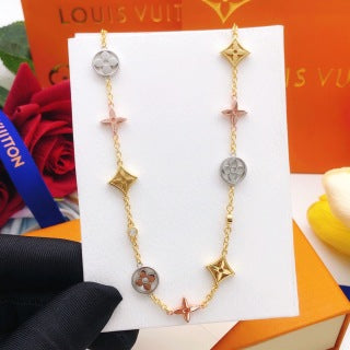 Louis Vuitton Multicharm Blossom Chain Necklace