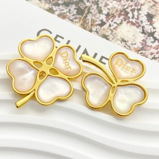 Dior Trèfle Perle Clover Brooch
