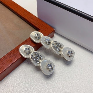 CHANEL Celestine Pearl Bloom Hair Clip