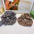 Gucci GG Monogram Fabric Scrunchie Hair Tie