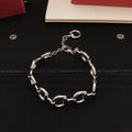 Gucci Link Motion Silver Chain Bracelet