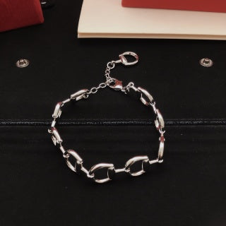 Gucci Link Motion Silver Chain Bracelet