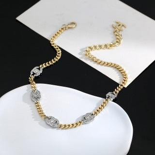 CHANEL Seraphina Dual-Tone Chain Necklace