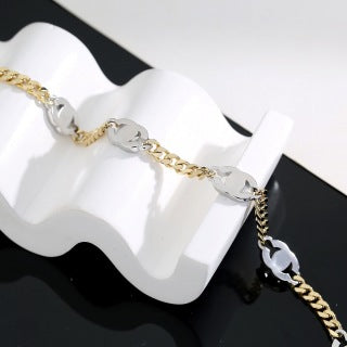 CHANEL Seraphina Dual-Tone Chain Necklace