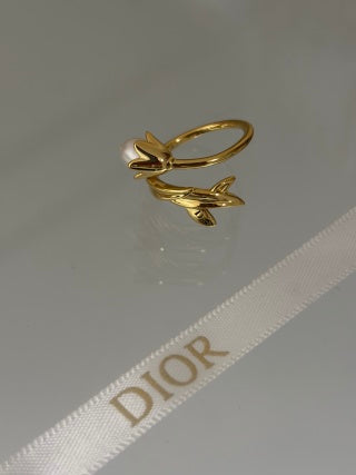Dior Perle Jardin Bow Ring