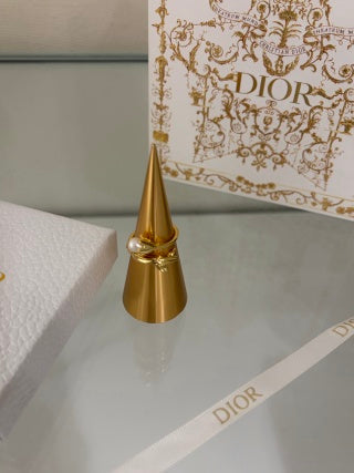 Dior Perle Jardin Bow Ring