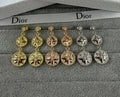 Dior Astral Double Star Drop Earrings
