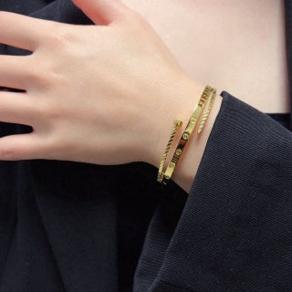 Cartier Love Astral Pavé Wide Bangle