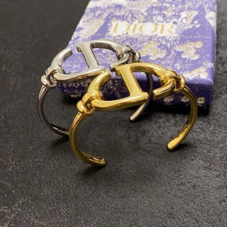 Dior Cœur Signature Open Cuff Bracelet