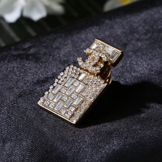 CHANEL Amara Fragrance Bottle Statement Brooch