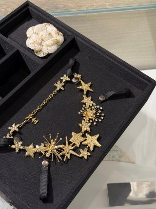 Chanel Celestial Star Charm Necklace – Elegant Luxury Fashion Jewelry