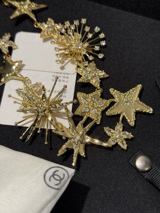 Chanel Celestial Star Charm Necklace – Elegant Luxury Fashion Jewelry