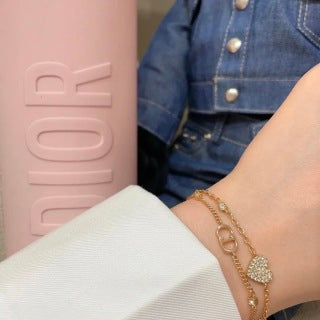 Dior Lumière Heart Pavé Bracelet