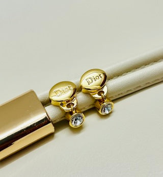 Dior Lumière Crystal Drop Earrings