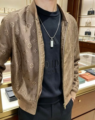 Gucci GG Engraved Plate Chain Necklace