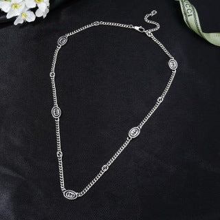 Gucci Interlocking G Medallion Chain Necklace