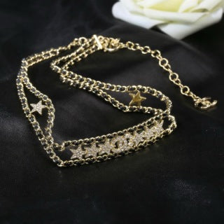 CHANEL Isolde Diamond Accent Chain Choker